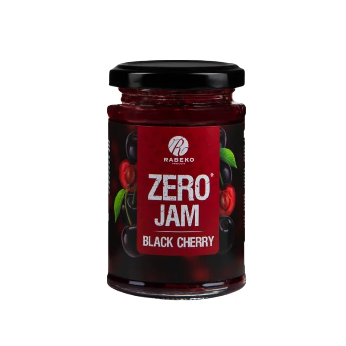 Rabeko Zero Jam Black Cherry بدون سكر وبدون سعرات حرارية 225 g