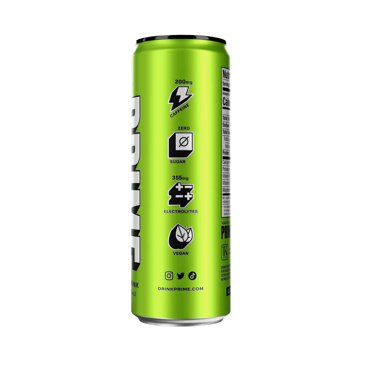 Prime, Energy Drink, Lemon Lime 330ml - Image 2
