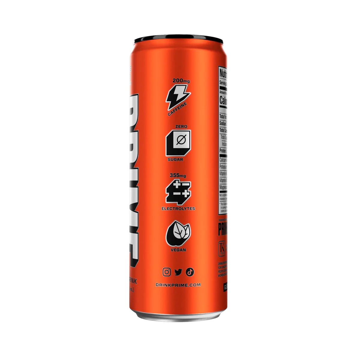 Prime, Energy Drink, Orange Mango, 330ml - Image 2