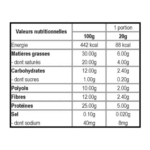 Feeling Ok, Barre de Chocolat, Keto Friendly, 20g - Image 4