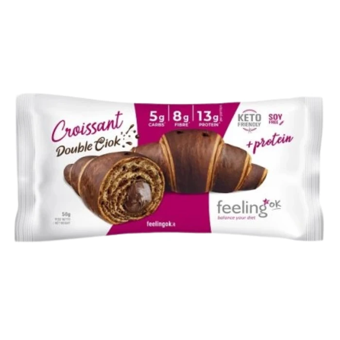 Feeling Ok, Croissant Double Chocolat, 50g