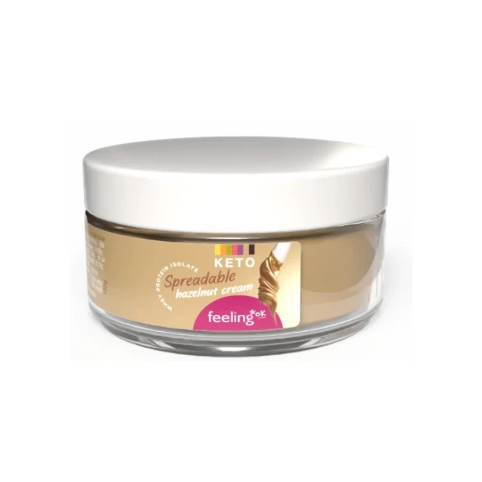 Feeling Ok, Crème à Tartiner aux noisettes, 100g.