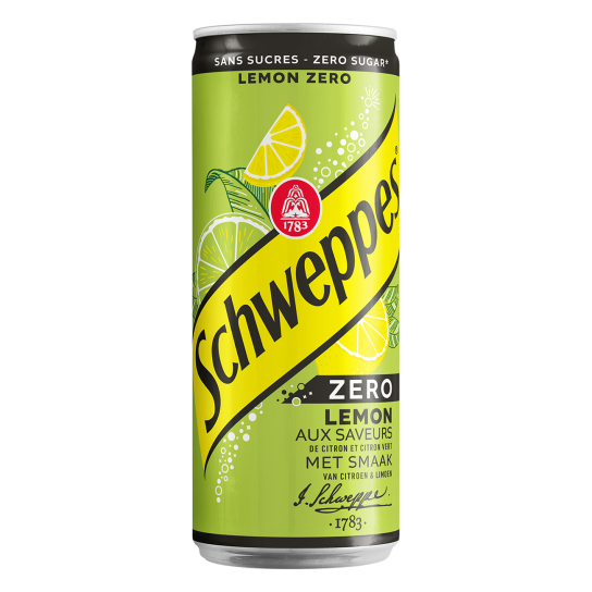 Schweppes Zéro Lemon Sans Sucre 330 ml