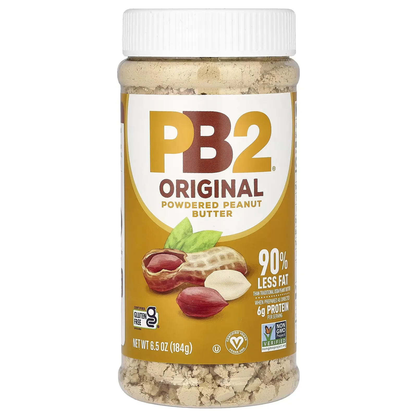 PB2 Beurre de Cacahuète en Poudre 184g – 90% moins de gras_resultat