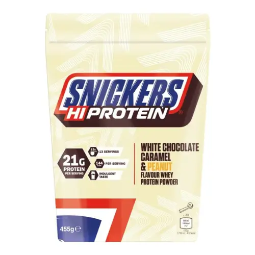 Snikers White Chocolate Hi Protein Powder, 455 gr