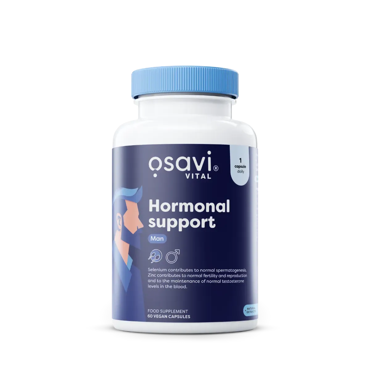 Hormonal Support Man – Osavi – 60 gélules