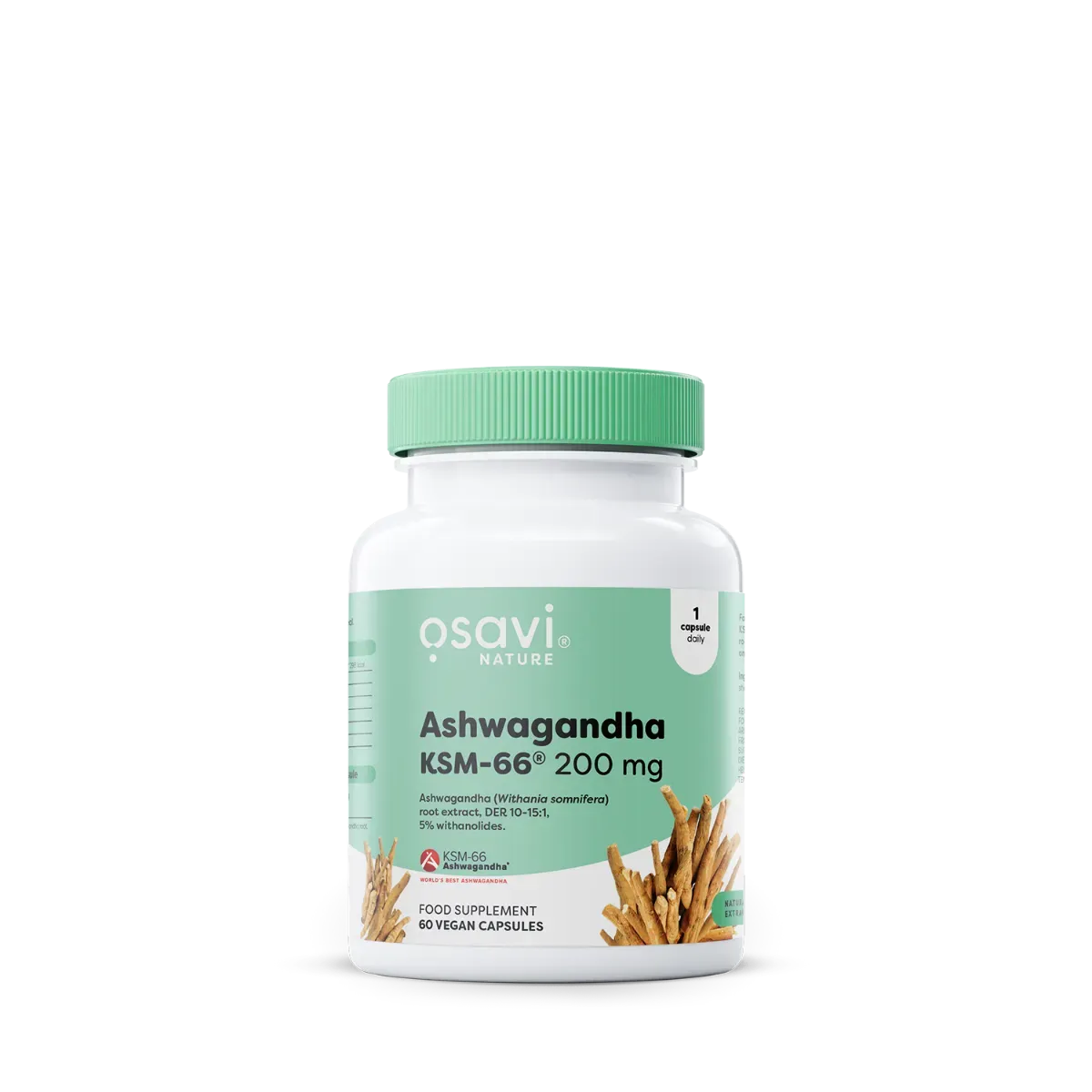 Ashwagandha KSM-66® 200 mg – Osavi – 60 gélules