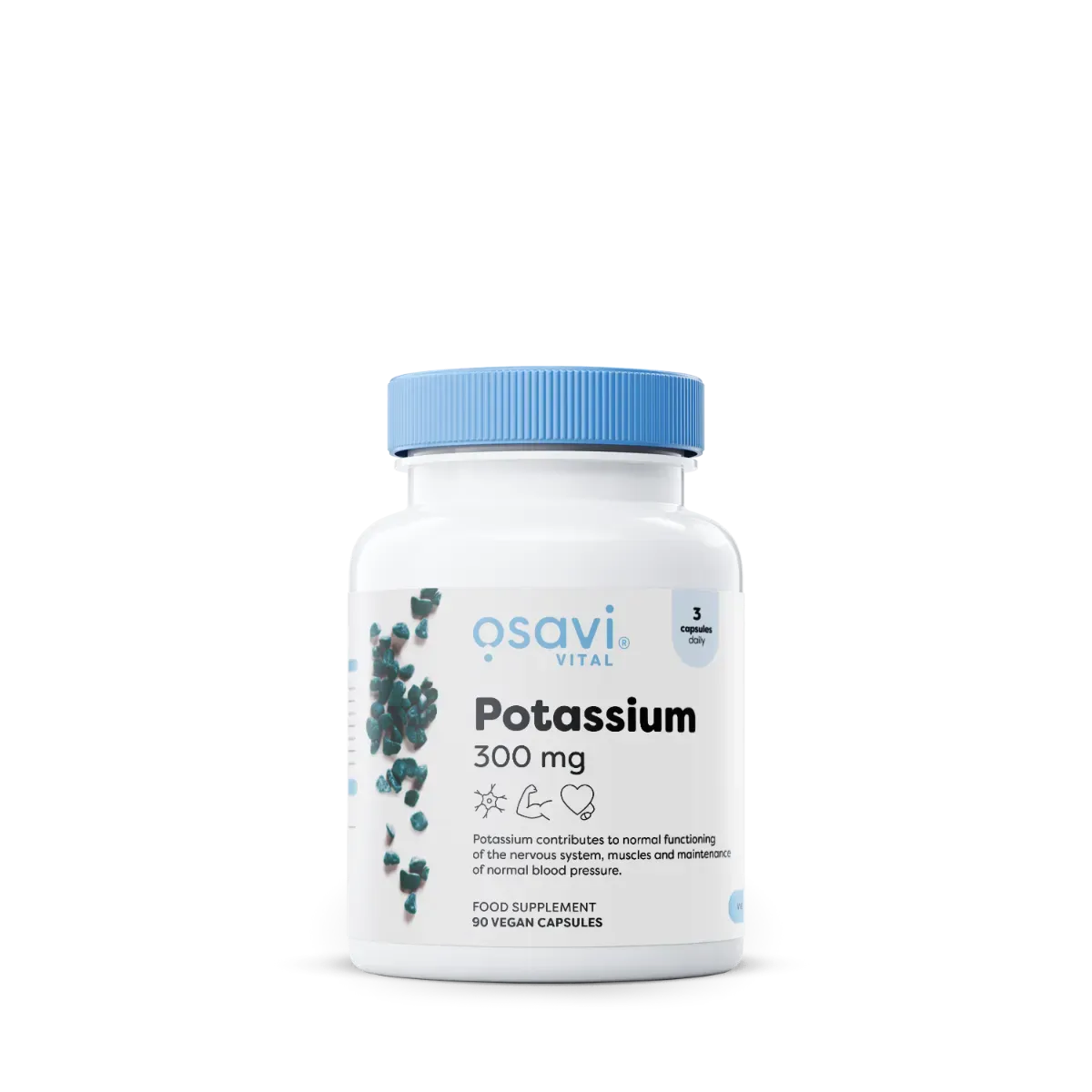 Potassium 300 mg – Osavi – 180 gélules