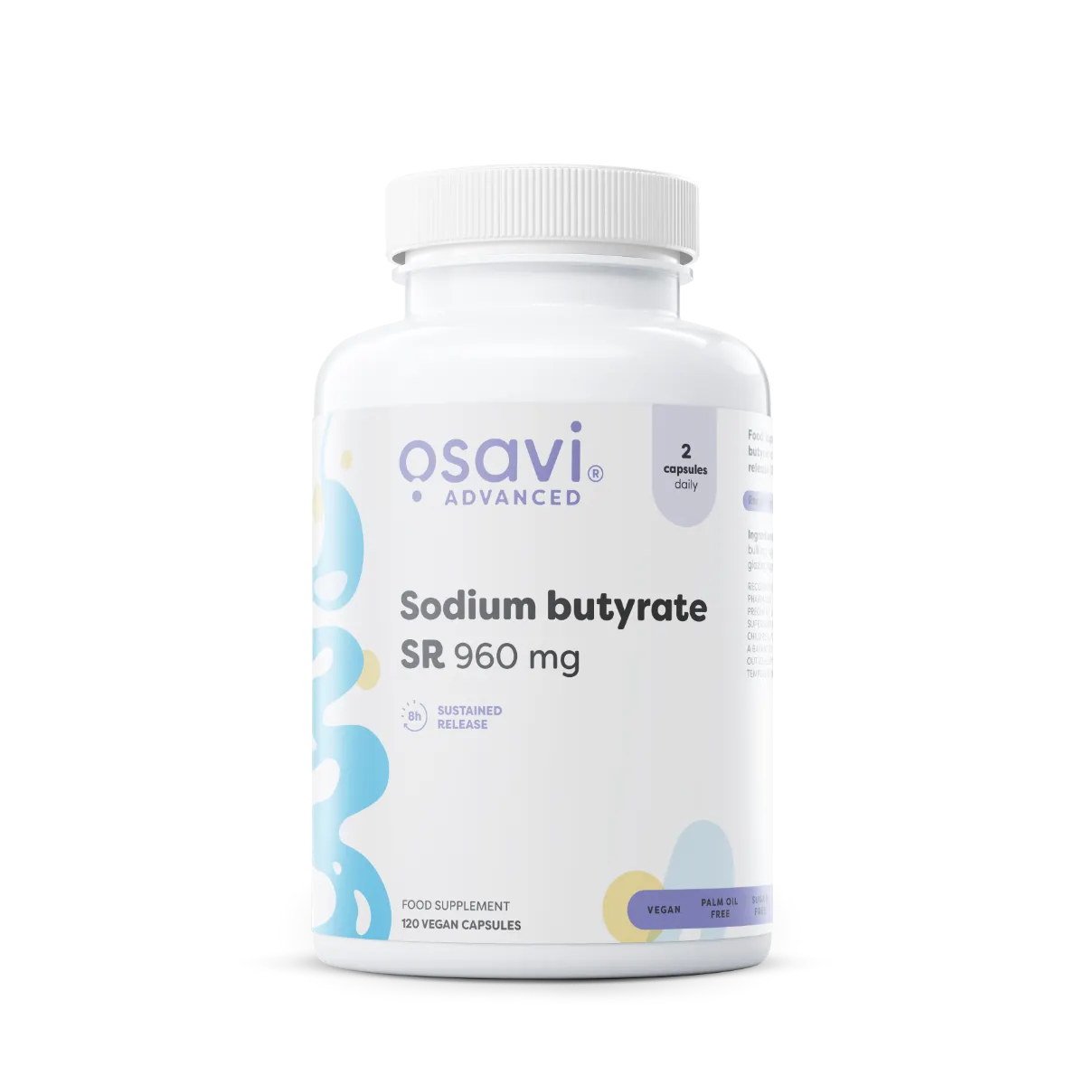 Sodium Butyrate – Osavi – 120 gélules