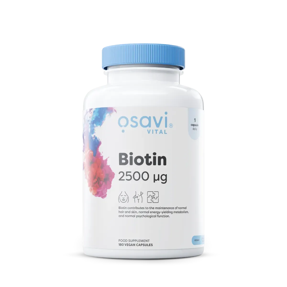 Biotine 2500 µg – Osavi – 180 gélules