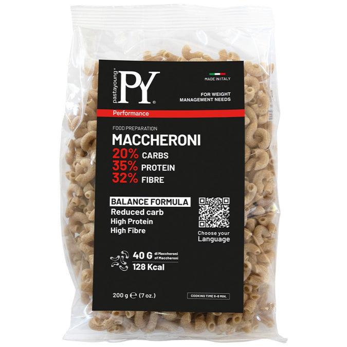 Pâtes Macaroni Protéinés Balance 35% Pasta Young 200 g