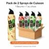 Rabeko 2 Healthy Cooking Sprays Pack – Choice of Butter or ‘1’