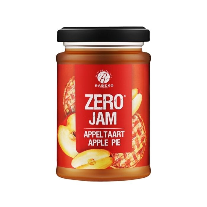 Rabeko Zero Jam Apple Pie Sans Sucre et Sans Calories 225 g