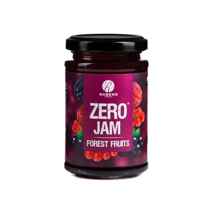 Rabeko Zero Jam فواكه الغابة الخالية من السكر والسعرات الحرارية 225 g