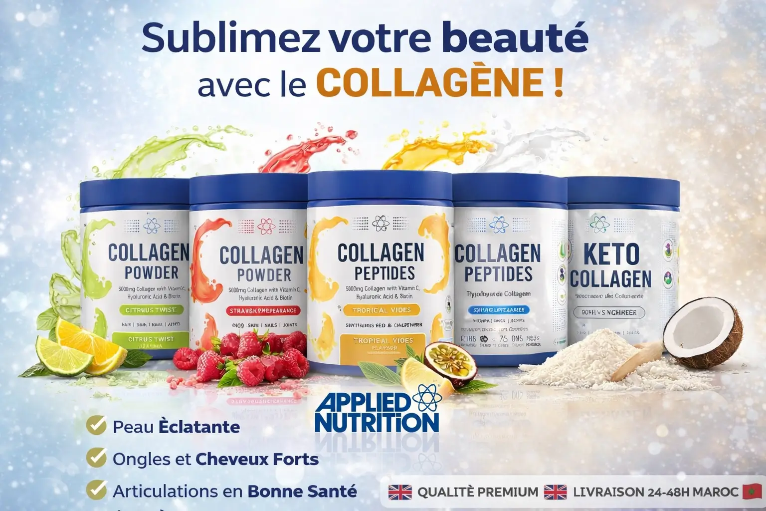 BANNER COLLAGEN APPLIED