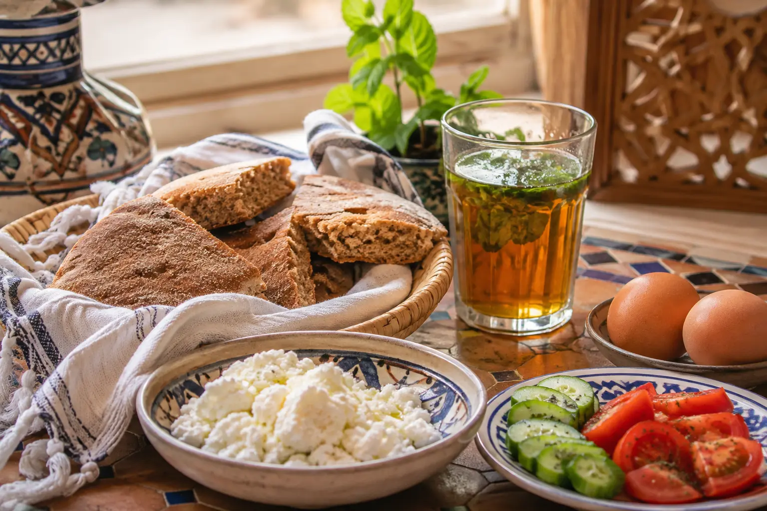 Moroccan breakfast: 7 protein-rich meal ideas that keep bread and tea on the menu