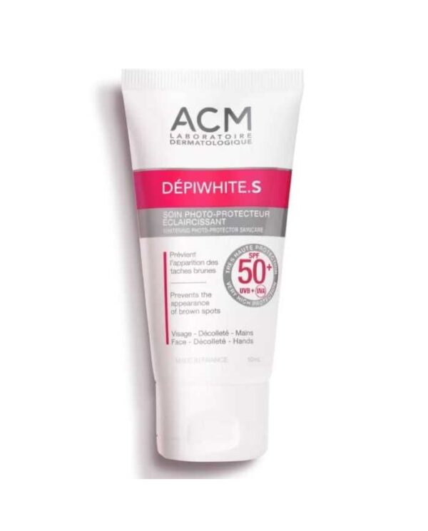 ACM Dépiwhite S Soin Photoprotecteur SPF 50 – 50 ml