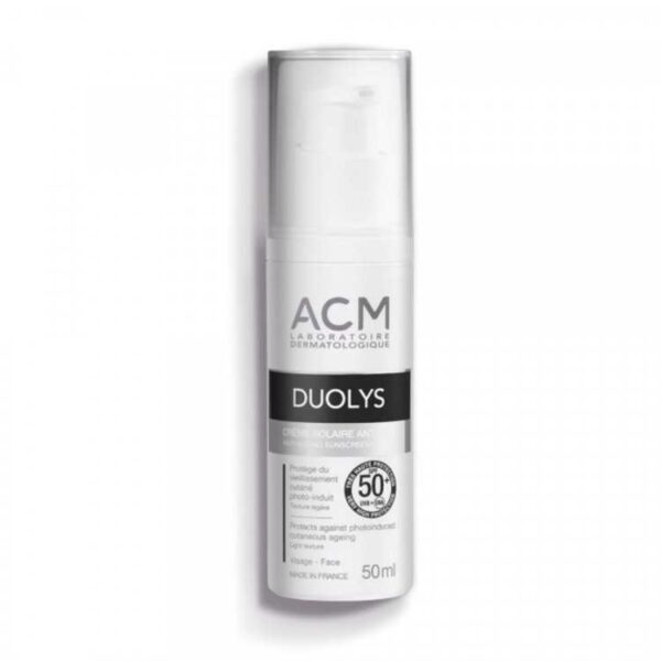 ACM Duolys Crème Solaire Anti-Âge SPF 50+ – 50 ml