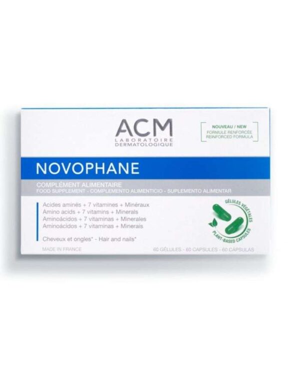 ACM Novophane Cheveux et Ongles – 60 gélules