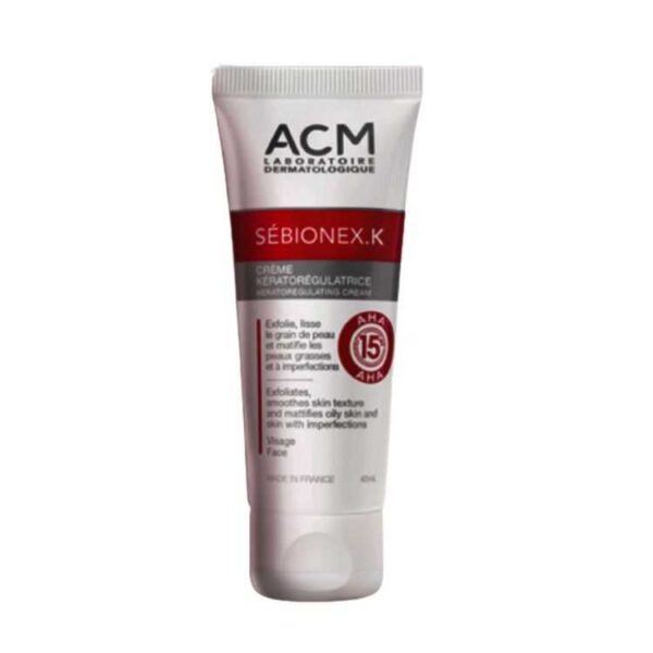 ACM Sébionex K Crème Kératorégulatrice – 40 ml