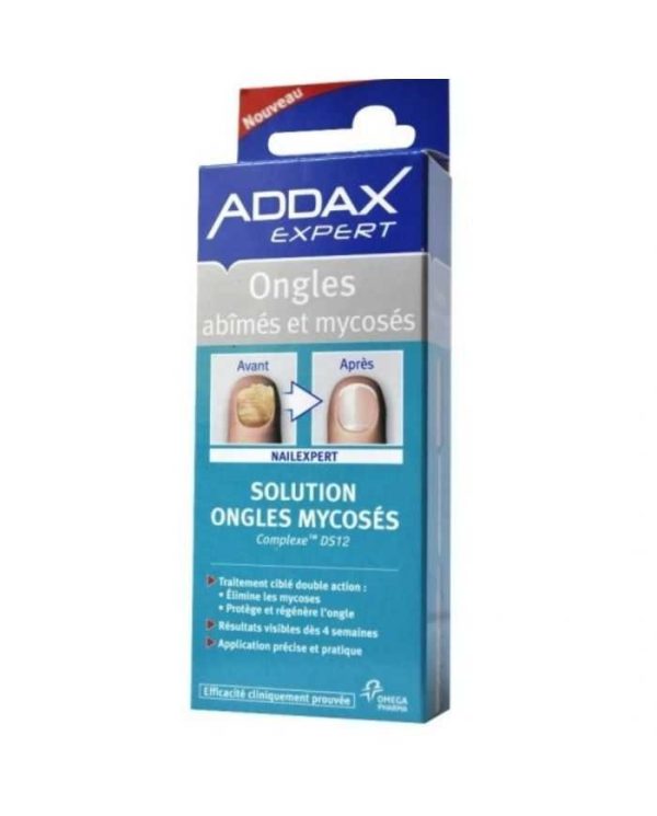 Addax Solution Expert Ongles Abîmés et Mycoses – 3 ml