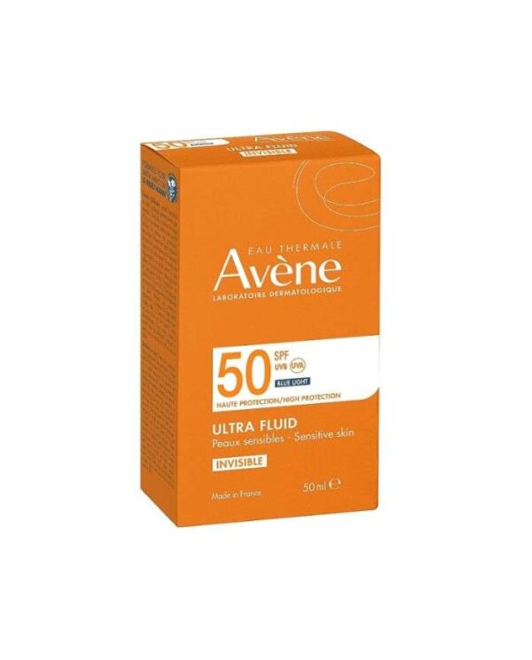 Avène Coffret Ultra Fluid Invisible SPF 50 avec Sac Offert – 50 ml + sac
