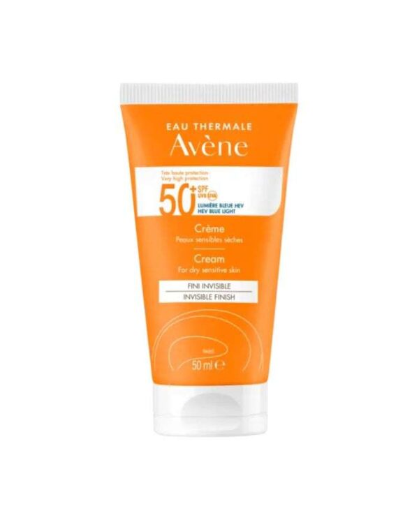 Avène Crème Solaire SPF 50+ Fini Invisible – 50 ml