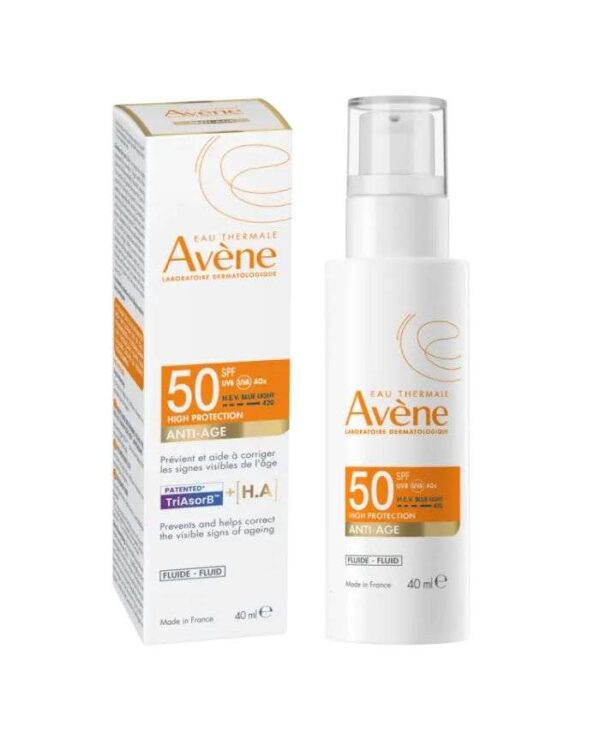 Avène Fluide Solaire Anti-Âge SPF 50 – 40 ml