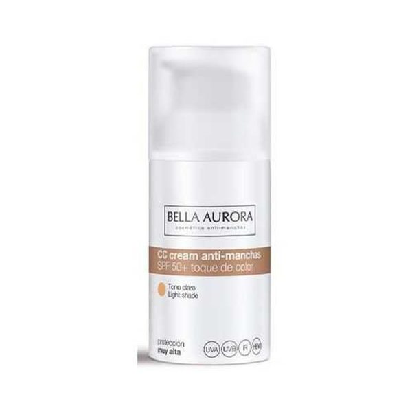 Bella Aurora CC Crème Anti-Taches SPF 50 Teinte Claire + Trousse