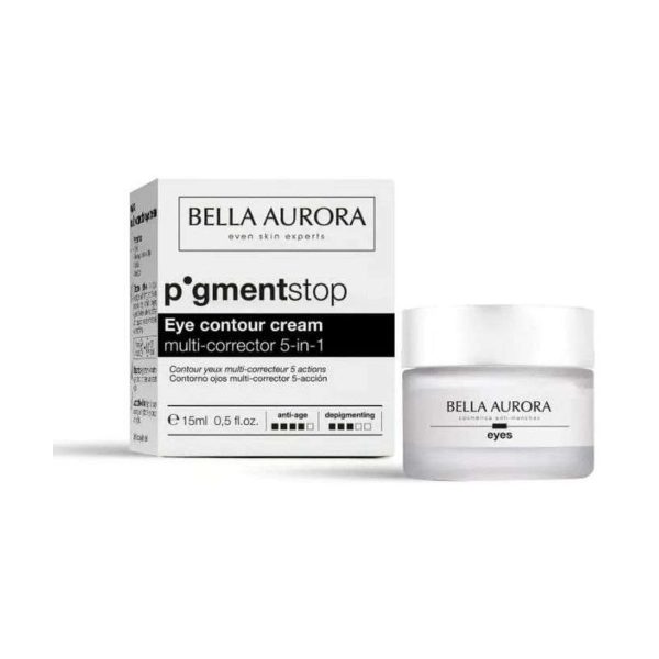Bella Aurora Pigment Stop Contour des Yeux Multi-Correcteur 5 Actions – 15 ml