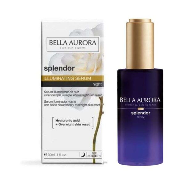 Bella Aurora Splendor Sérum Illuminateur de Nuit – 30 ml