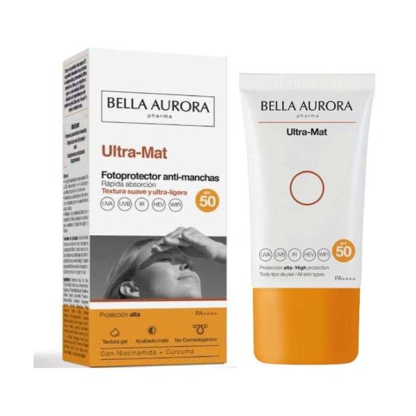 Bella Aurora Ultra Mat Photoprotecteur Anti-Taches SPF 50 – 50 ml