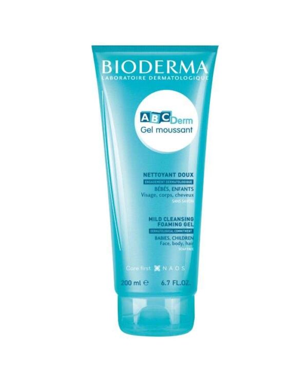 Bioderma ABCDerm Gel Moussant Nettoyant Doux – 200 ml