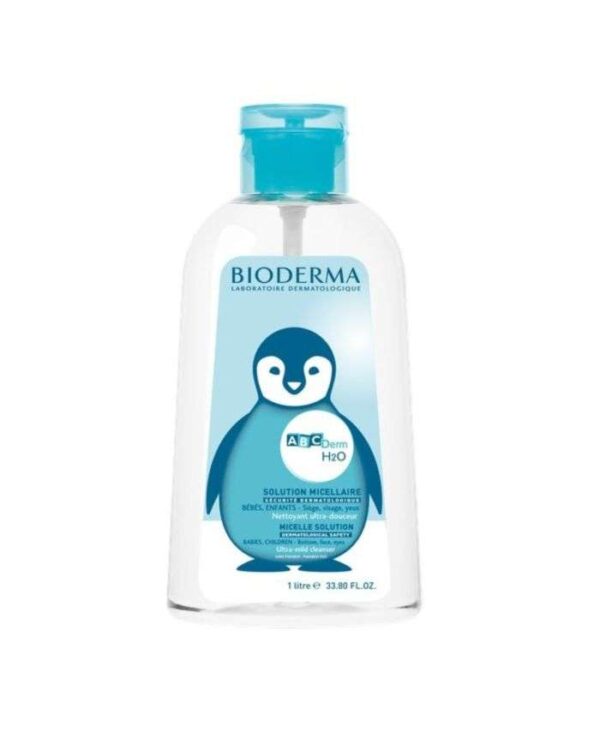 Bioderma ABCDerm H2O Eau Micellaire Nettoyante – 1 L