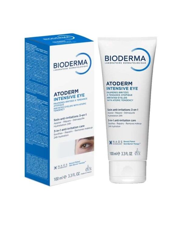 Bioderma Atoderm Intensive Eye Soin Paupières 3-en-1 – 100 ml