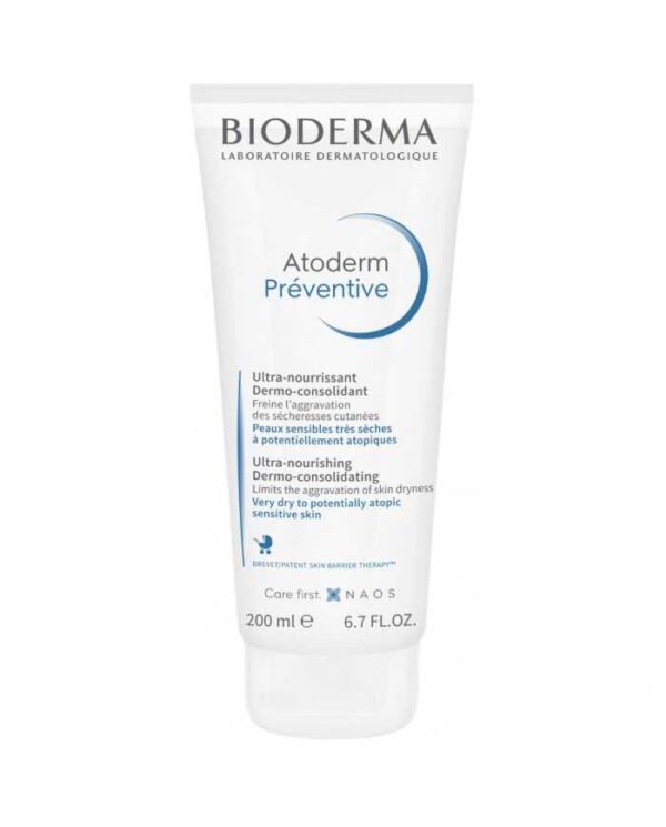 Bioderma Atoderm Préventive Crème Nourrissante – 200 ml