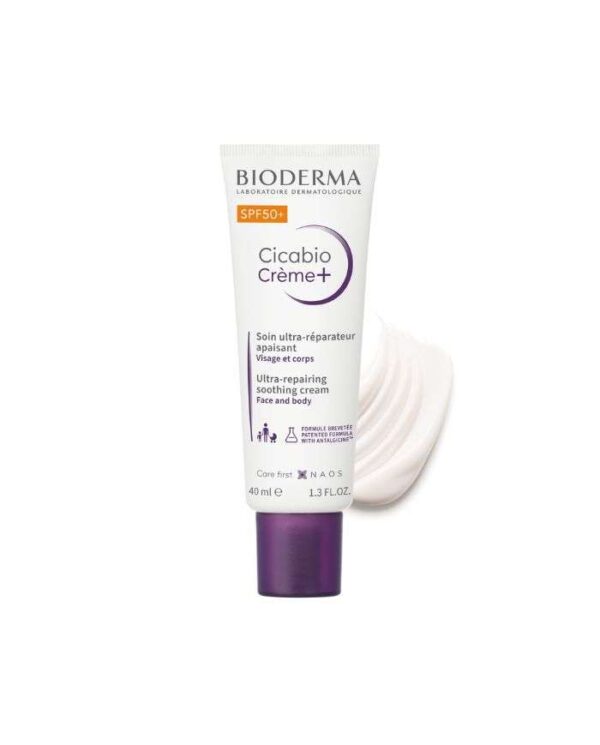Bioderma Cicabio Crème+ Soin Réparateur SPF 50+ – 40 ml