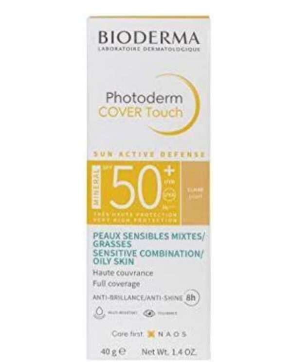 Bioderma Photoderm Cover Touch SPF 50+ — Claire – 40 g