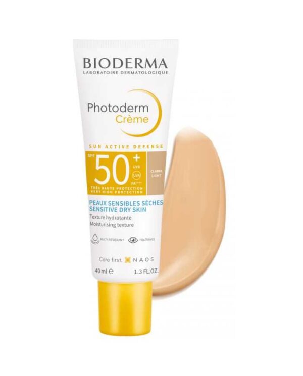 Bioderma Photoderm Crème Solaire SPF 50+ — Claire – 40 ml