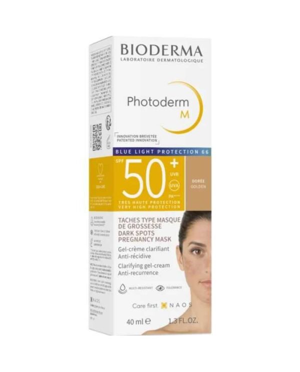 Bioderma Photoderm M Crème Teintée SPF 50+ — Dorée – 40 ml