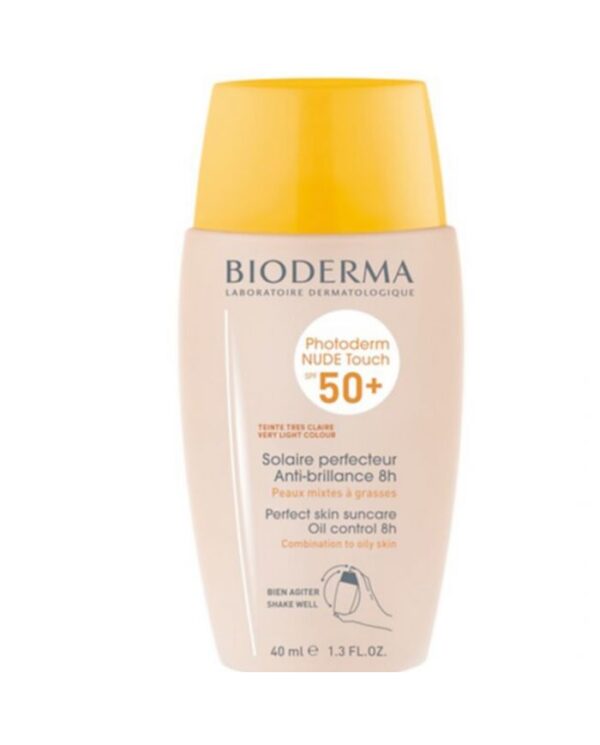 Bioderma Photoderm Nude Touch SPF 50+ — Très Claire – 40 ml