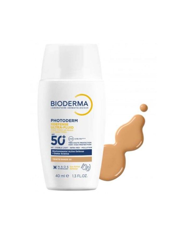 Bioderma Photoderm XDefense Ultra-Fluid SPF 50+ — Teinte 03 – 40 ml