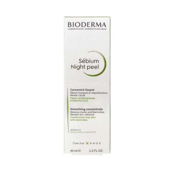 Bioderma Sébium Night Peel Concentré Lissant Nuit – 40 ml