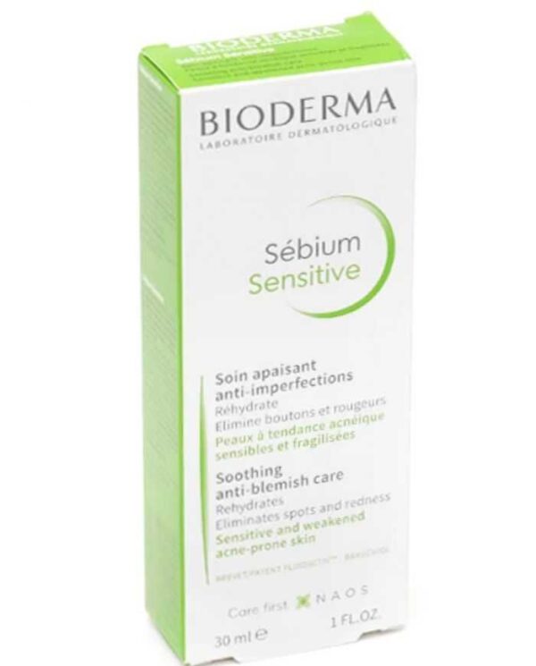 Bioderma Sébium Sensitive Soin Apaisant Anti-Imperfections – 30 ml