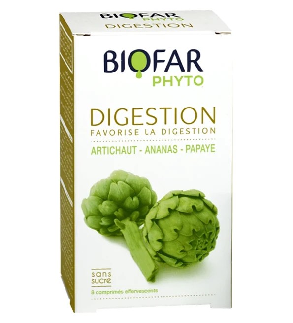 Biofar Phyto Digestion – 8 comprimés effervescents