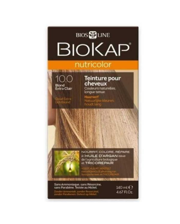 BioKap Nutricolor Coloration 10.0 Blond extra clair