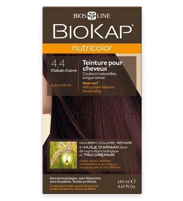 BioKap Nutricolor Coloration 4.4 Châtain cuivré