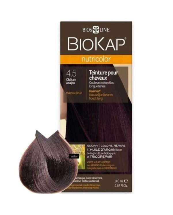 BioKap Nutricolor Coloration 4.5 Châtain acajou