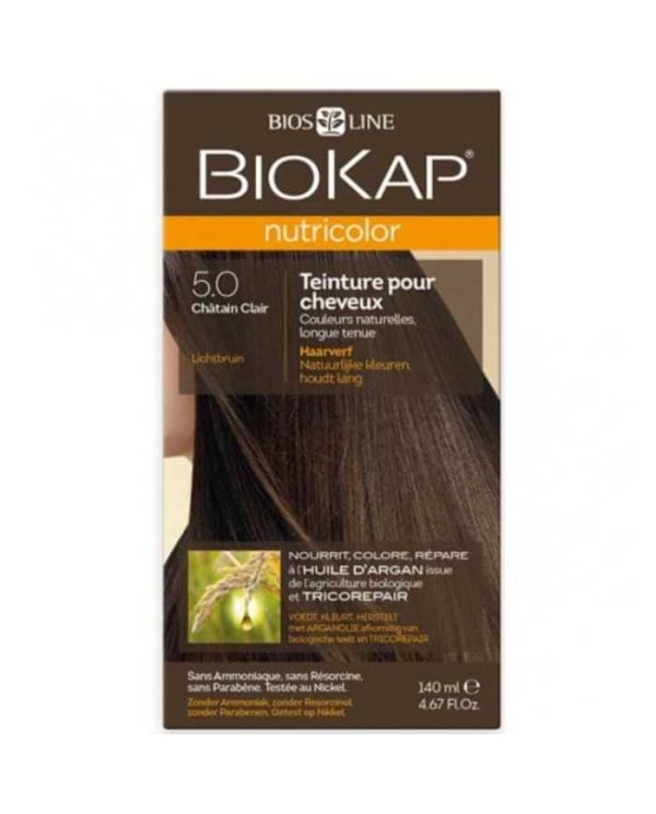 BioKap Nutricolor Coloration 5.0 Châtain clair