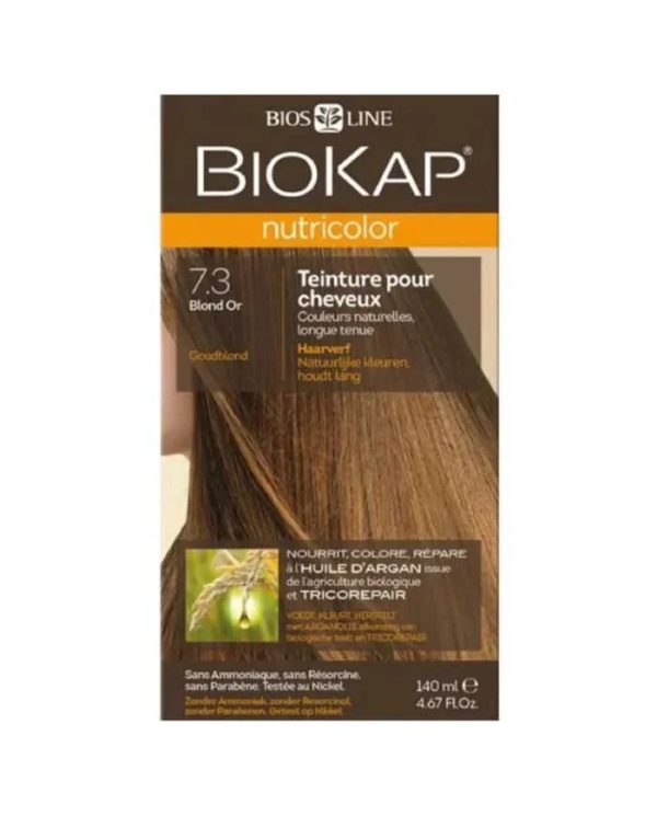 BioKap Nutricolor Coloration 7.3 Blond doré